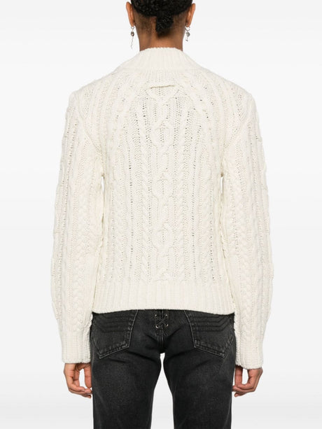 JEAN PAUL GAULTIER Chunky Knit High Neck Jumper for Women