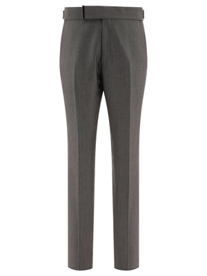 TOM FORD WOOL AND MOHAIR TROUSERS