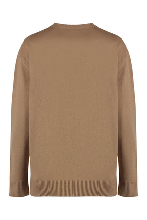 MAX MARA Plush Wool and Cashmere Sweater with Sequin Detailing