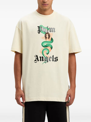 PALM ANGELS Ivy Pin-Up Graphic Tee for Men