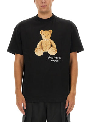 PALM ANGELS Mini Bear Graphic T-Shirt - Size L