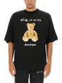 PALM ANGELS Mini Bear Graphic T-Shirt - Size L