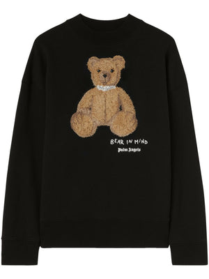 PALM ANGELS Bear in Mind Crew Sweater - FW24