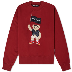 PALM ANGELS Pirate Bear Logo Sweatshirt for Men - Fall/Winter 2024