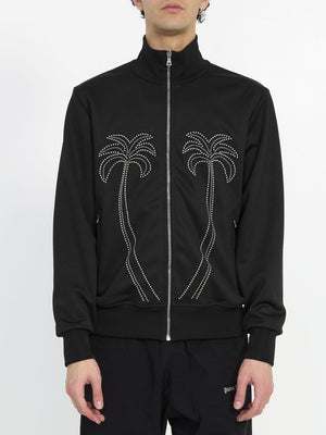 Studded Milan Track Jacket - Black