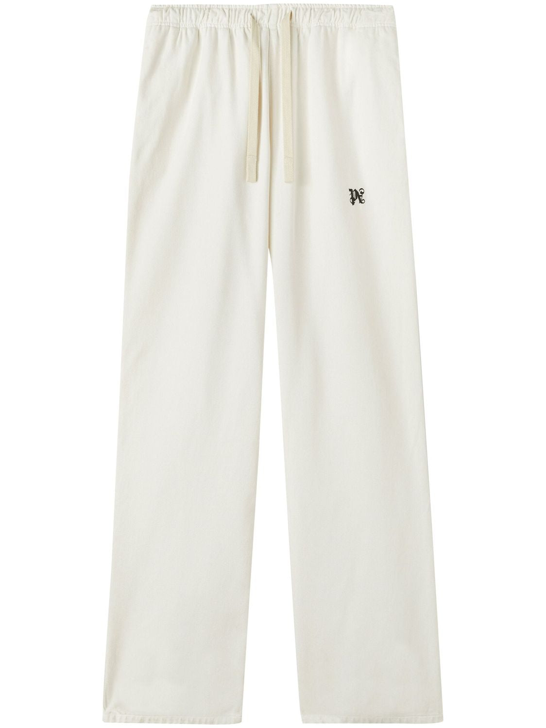 PALM ANGELS Monogram Embroidered Track Pants for Men | SS24 Season