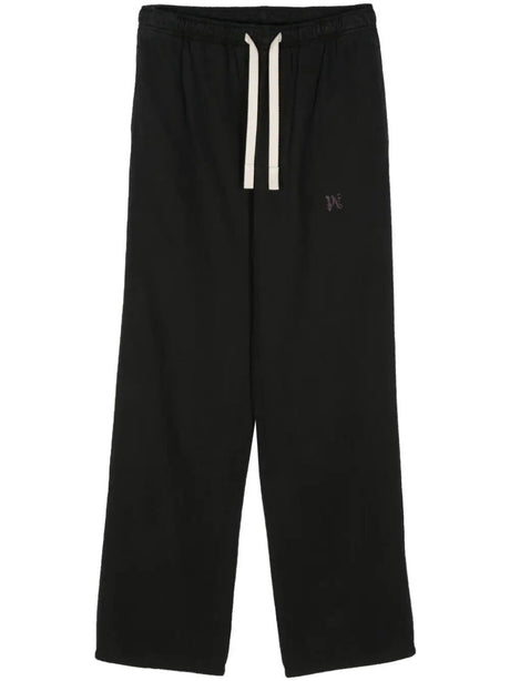 PALM ANGELS Monogram Embroidered Track Pants for Men | SS24 Season