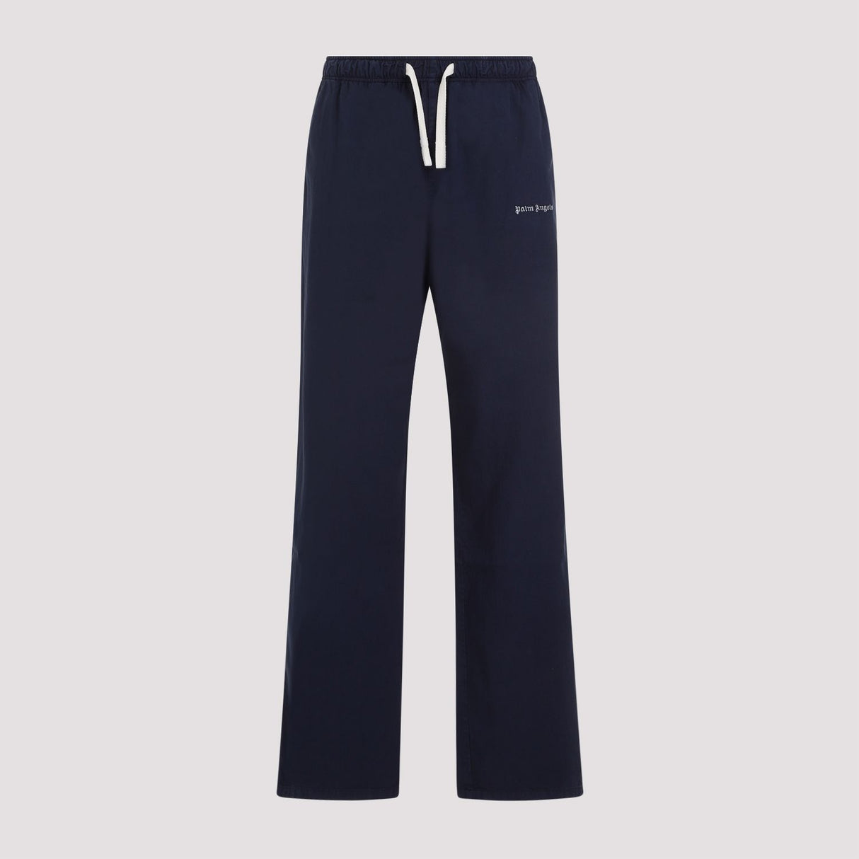 PALM ANGELS Blue Cotton Trousers for Men - SS24 Collection