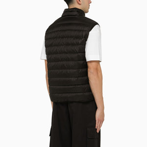 PALM ANGELS Men's Adjustable Full Zip Down Vest