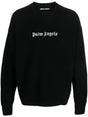 PALM ANGELS Classic Logo Knit Sweater for Men