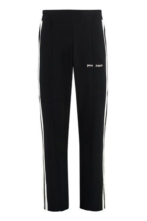 PALM ANGELS Knit Track Pants with Contrast Stripes - FW24