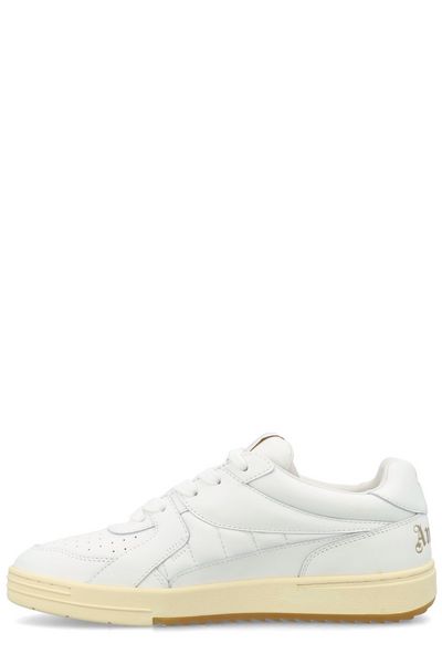 PALM ANGELS White Low-Top Sneakers for Men | FW2024 Collection