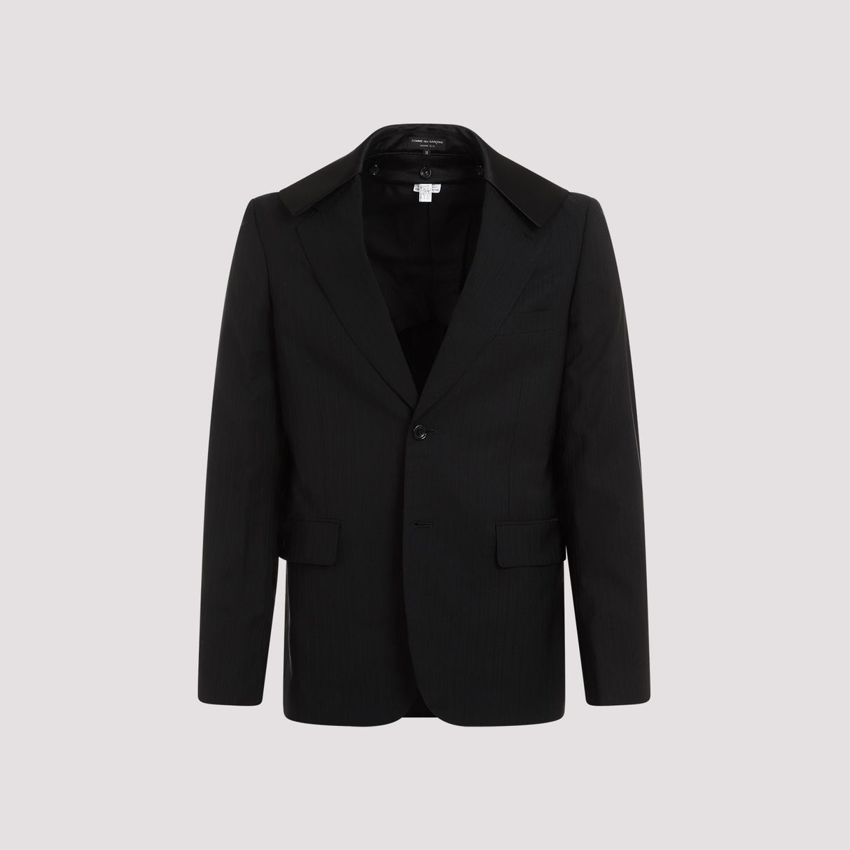 COMME DES GARÇONS HOMME PLUS Men's Black Wool Jacket