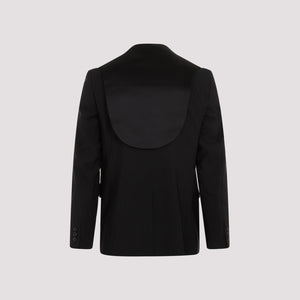 COMME DES GARÇONS HOMME PLUS Men's Black Wool Jacket