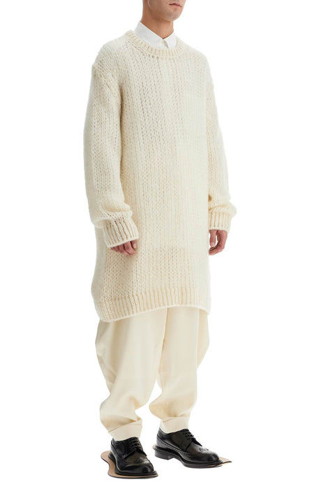 COMME DES GARÇONS HOMME PLUS Oversized Mohair Pullover - Knee-Length Fit