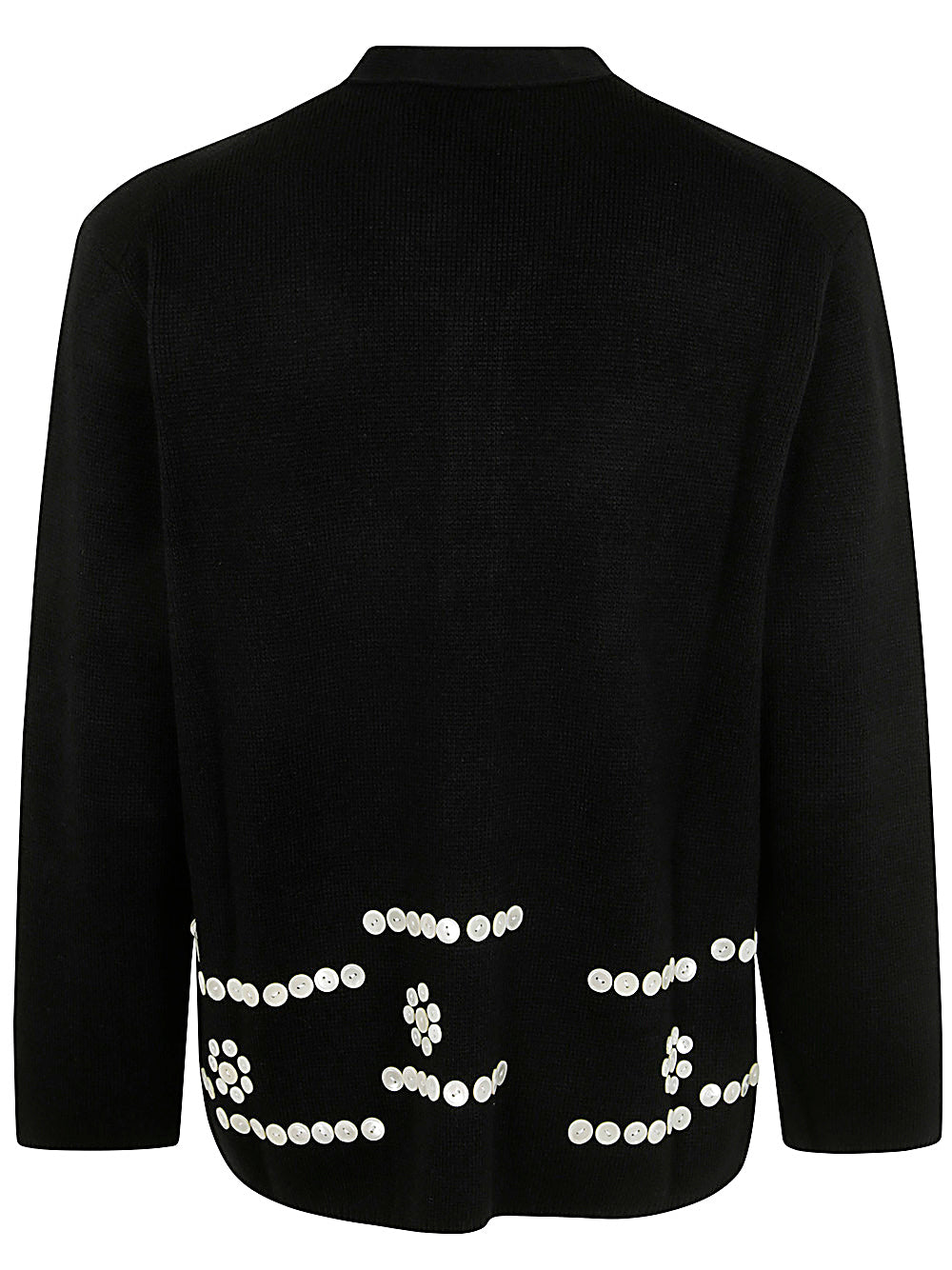 COMME DES GARÇONS HOMME PLUS Sleek Modern Sweater for Men - Fall/Winter 2024