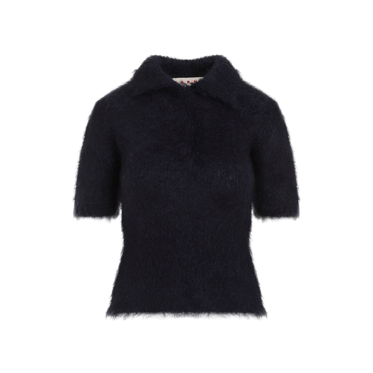 MARNI Polo Neck Mohair Blend Sweater