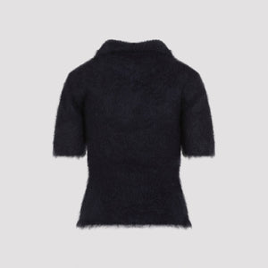 MARNI Polo Neck Mohair Blend Sweater