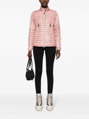 MONCLER Pink and Purple Short Down Jacket for Women | SS24 Season