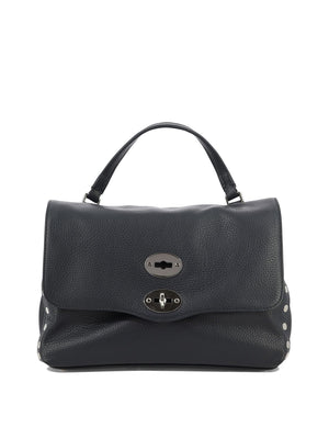 ZANELLATO Navy Leather Handbag for Women - Carry All Your Essentials in Style