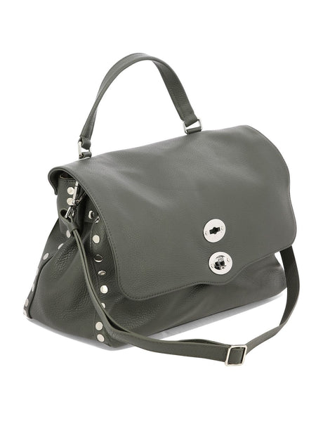 ZANELLATO Green Leather Handbag for Women - Carry All Your Essentials in Style!