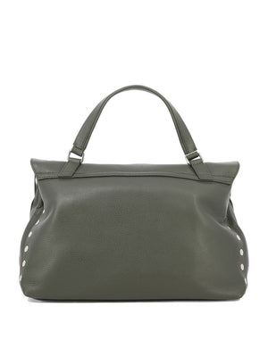 ZANELLATO Green Leather Handbag for Women - Carry All Your Essentials in Style!