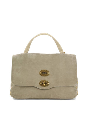 ZANELLATO Gray Leather Handbag for Women | FW24 Collection