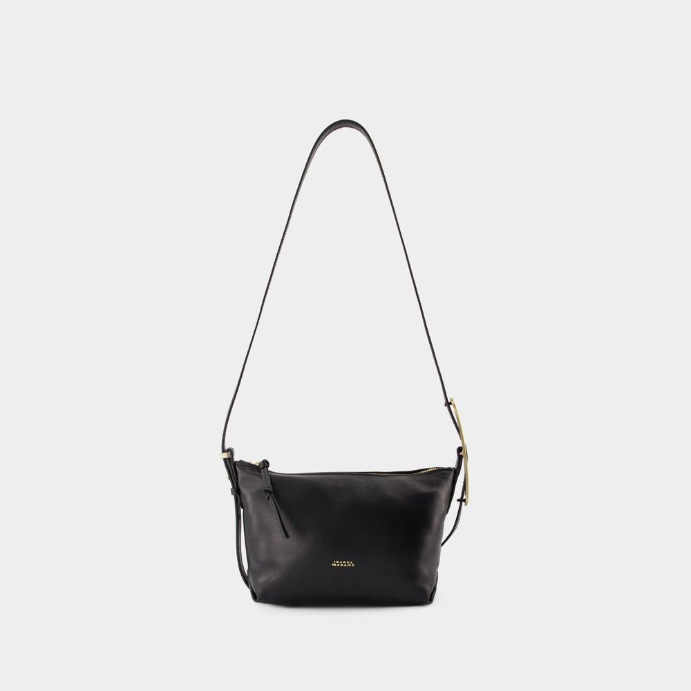 ISABEL MARANT Elegant Mini Black Leather Purse