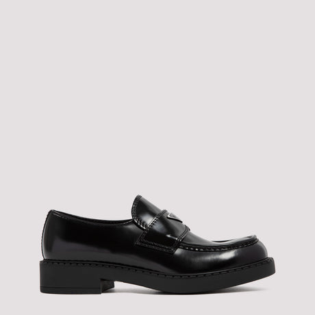 PRADA Leather Loafers