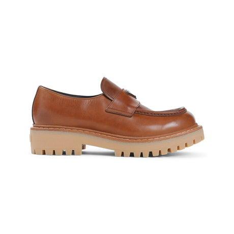 PRADA Luxurious 100% Leather Loafers