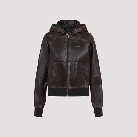 PRADA Luxurious Lamb Leather Jacket