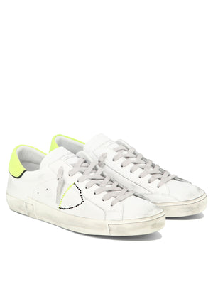 PHILIPPE MODEL PARIS Men's White Leather Sneakers for SS24