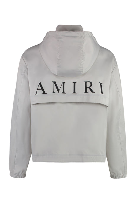 AMIRI Men's Technical Fabric Hooded Jacket for SS23