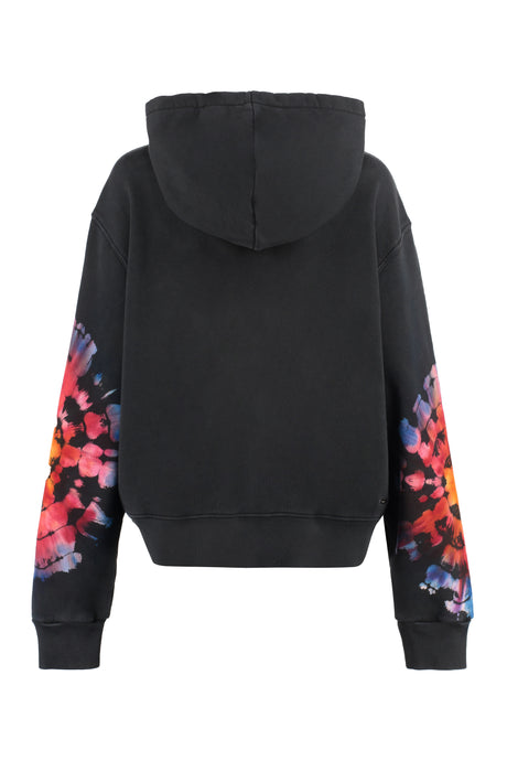 AMIRI Printed Sleeve Cotton Hoodie for Women - SS23 Collection