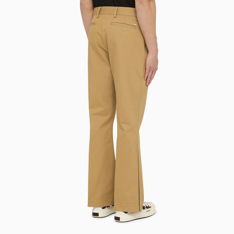 AMIRI Men's Brown Cotton Trousers for SS24