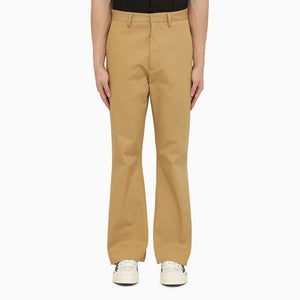 AMIRI Men's Brown Cotton Trousers for SS24