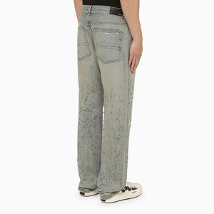 AMIRI Antique Indigo Ripped Jeans for Men