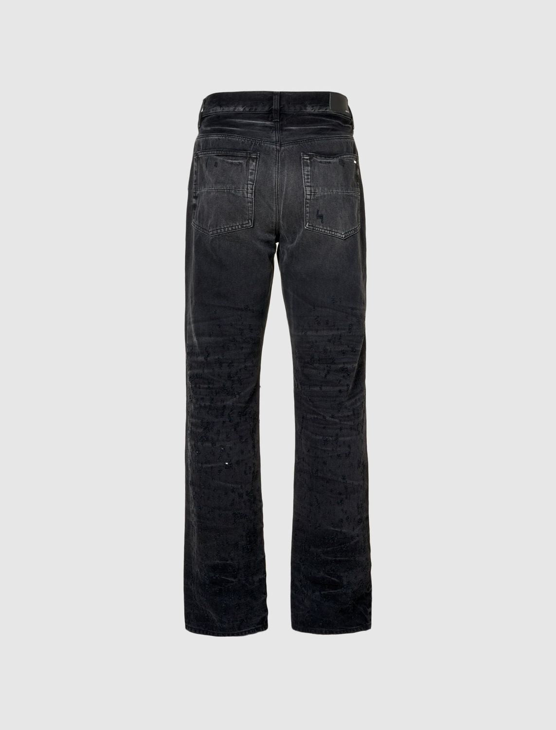 Quần Jeans Phối Màu Faded Black Shotgun Straight cho Nam - Bộ Sưu Tập SS24