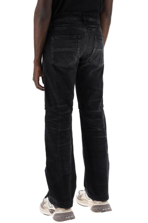 AMIRI Men's Vintage-Washed MX-3 Jeans with Mesh Inserts - Size 31