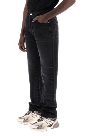 AMIRI Men's Relaxed Straight Cut Vintage-Washed Jeans (Size 31)