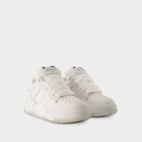 AMIRI MA 1 Elite White Leather Sneakers