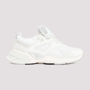 男士白色网布运动鞋 - 2024春夏系列
