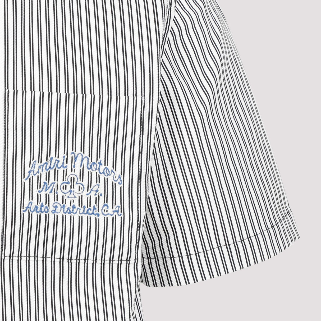 Men's Black & White Camp Shirt (SS24)