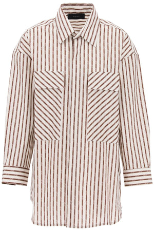 AMIRI Multicolor Striped Oversized Shirt for Women