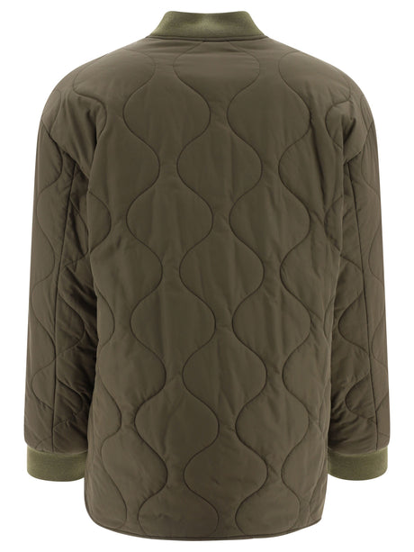 A.P.C. Quilted Green Jacket for Men - Fall/Winter 2024