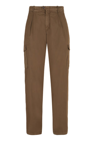 HERNO Men's Beige Cargo Trousers - SS24 Collection