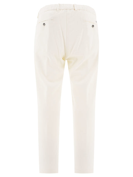 HERNO Luxury Silk-Cashmere Blend Trousers