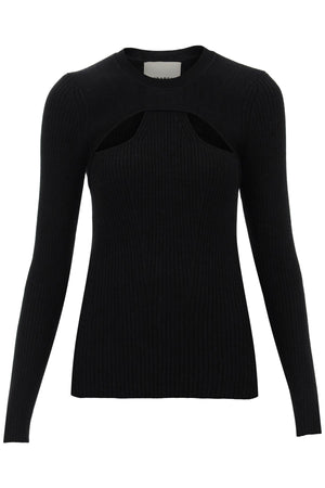 Stylish Black Knit Sweater for Women - FW23