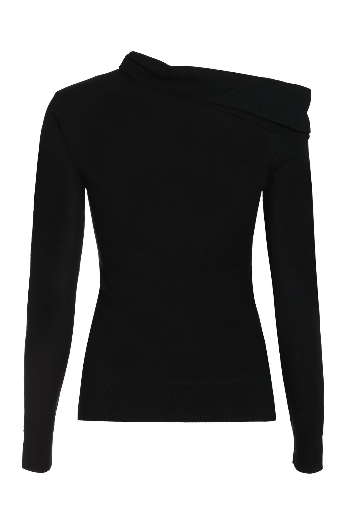 黑色保暖毛衣 - 2024秋季款式