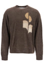 ISABEL MARANT Oversized Mohair Blend Crew Neck Pullover - Size L